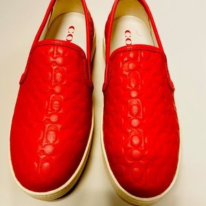 NIB Women’a Coach Slip On Sneakers